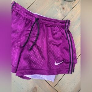 Nike Women's Athletic Shorts in Vibrant Purple